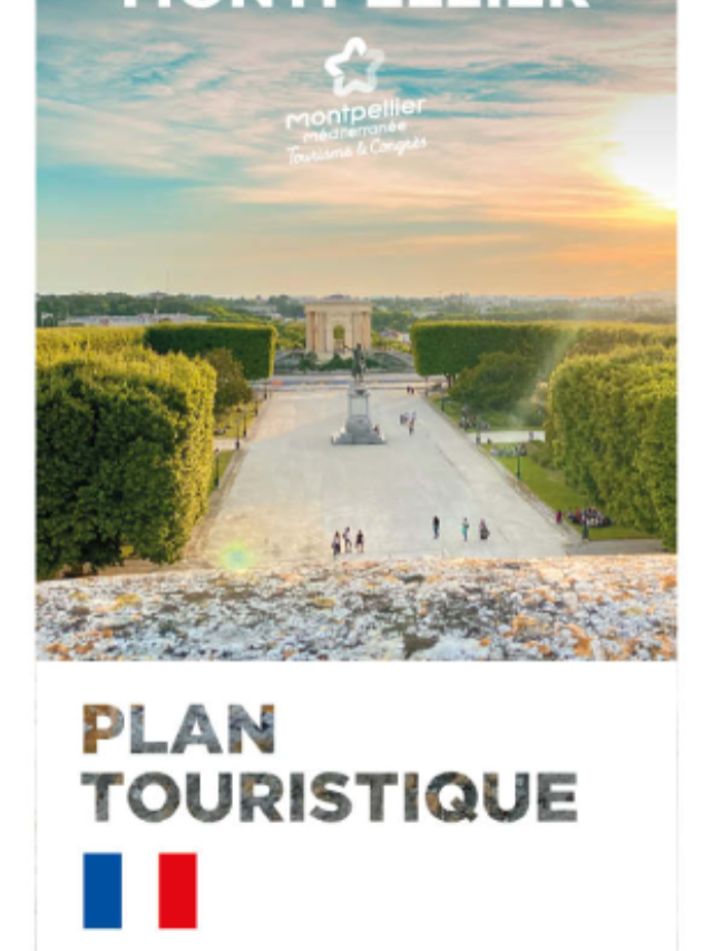 Couverture Plan touristique Montpellier