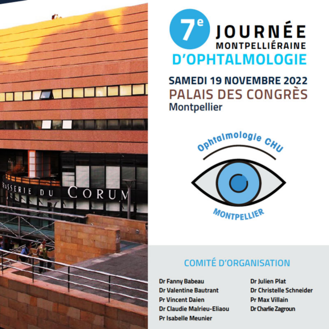 Journee Montpellieraine Dophtalmologie 2023